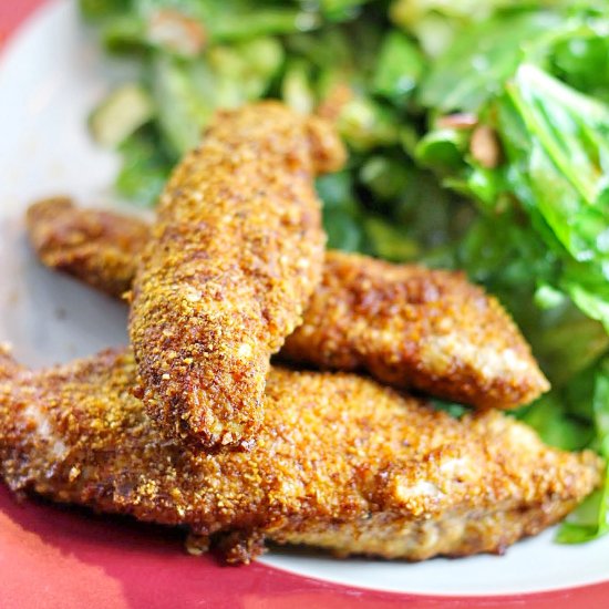 Paleo Almond Chicken Tenders