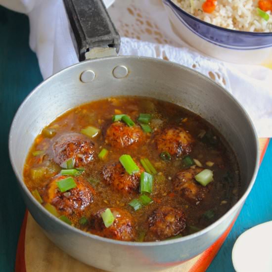 Vegetable Manchurian