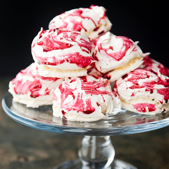 Huckleberry Meringues