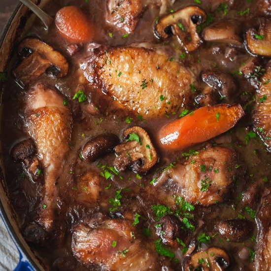 Classic Coq au Vin