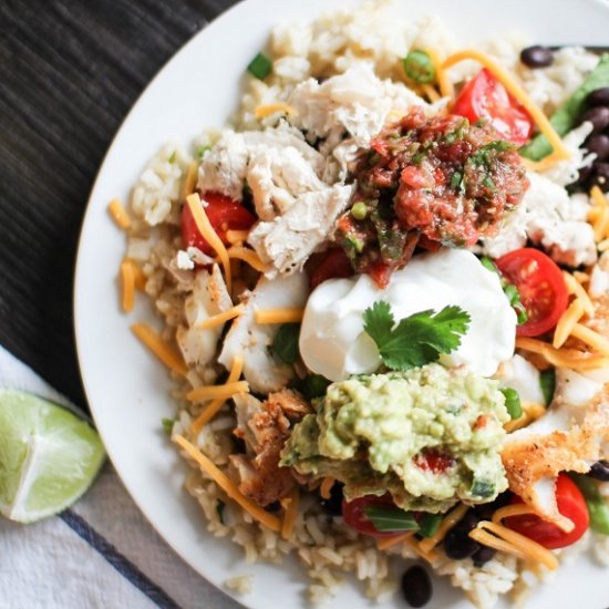 Fish or Chicken Chipotle Bowl