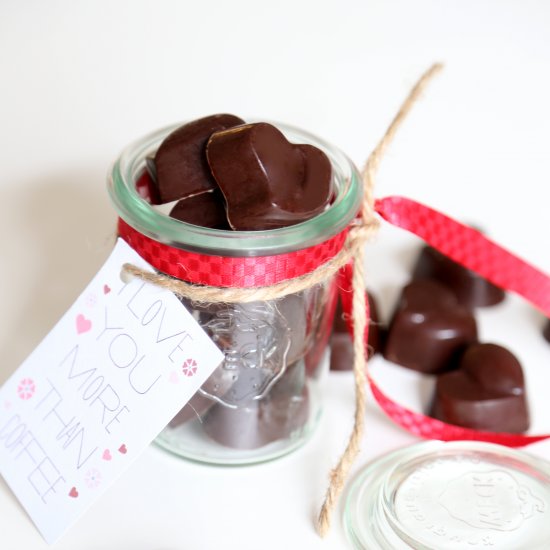 Strawberry Balsamic Chocolates