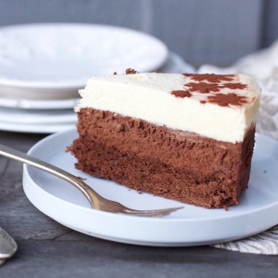 3 Layers Chocolate Mousse Cake