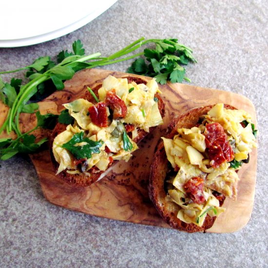 Artichoke Bruschetta