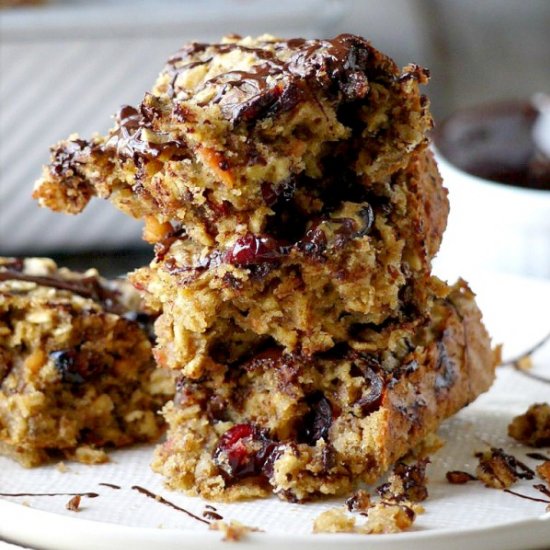 Dark Chocolate Cherry Protein Bars