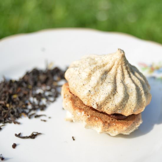 Black Tea Meringues