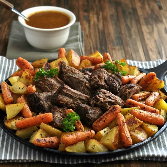 Perfect Pot Roast with Gravy