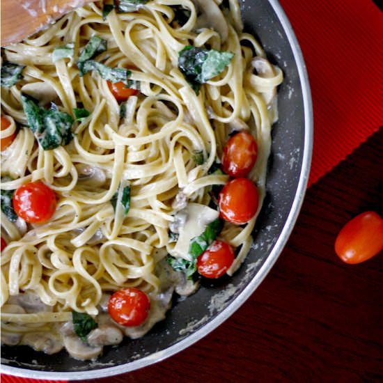 Creamy Mushroom Pasta