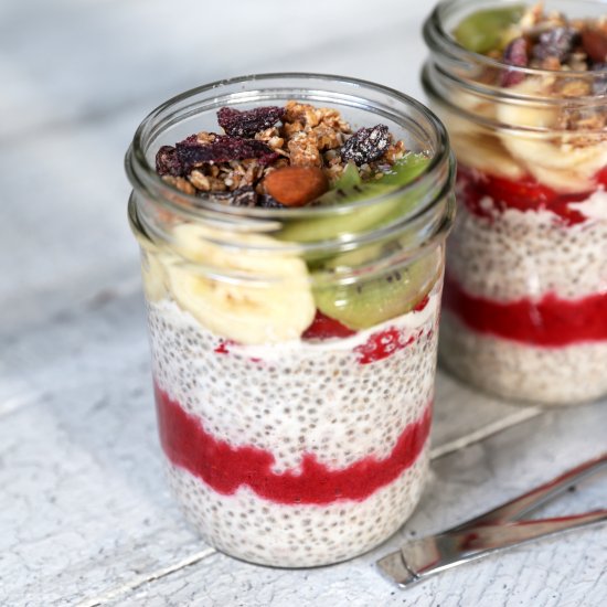 Layered Chia Bircher