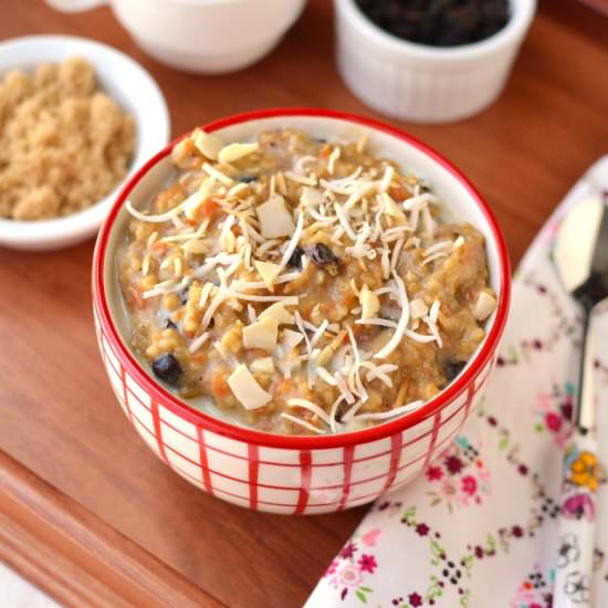 Morning Glory Oatmeal