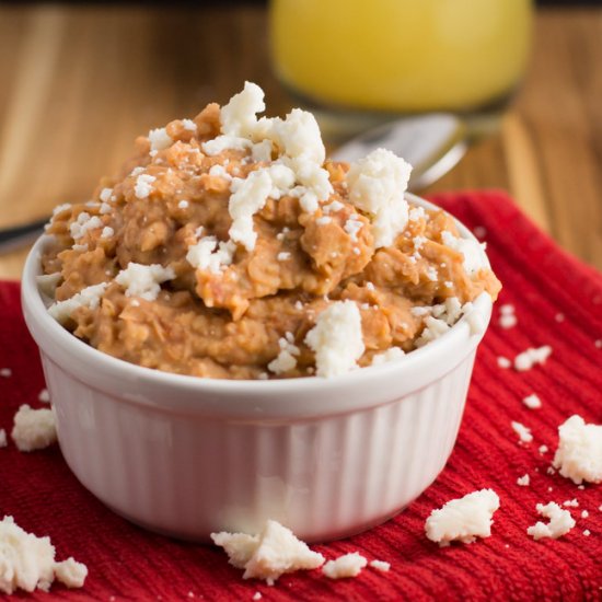 Cheater Refried Beans