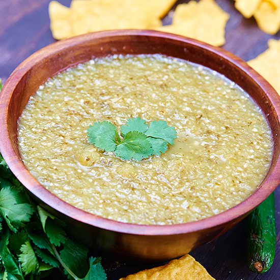 Homemade Salsa Verde