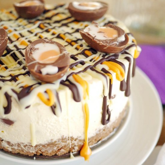 Creme Egg Cheesecake