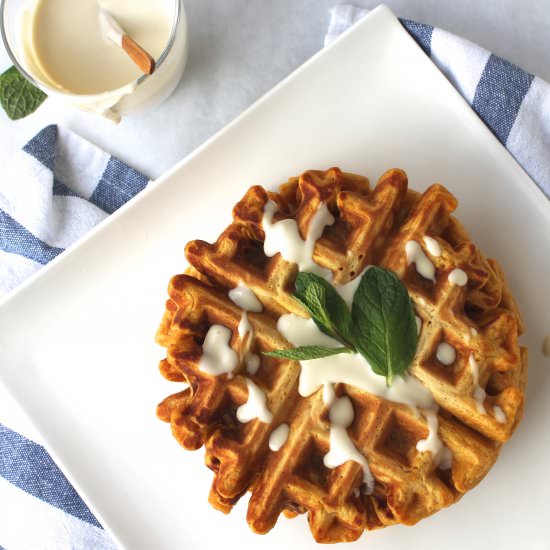 Butternut Squash Waffles