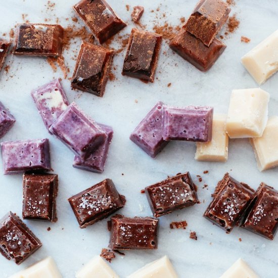 Assorted Raw Chocolates, Six Ways