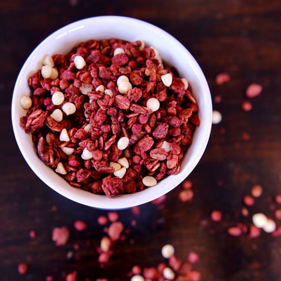 Red Velvet Cake Granola