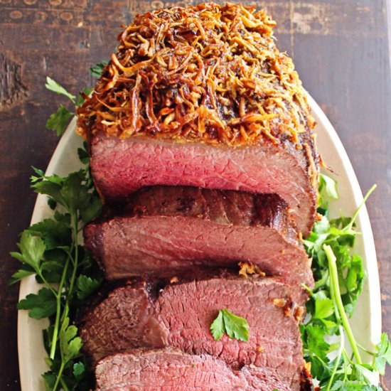 Horseradish Crusted Roast Beef