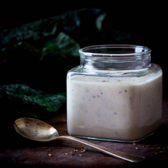 Creamy Yogurt Cumin Seed Dressing