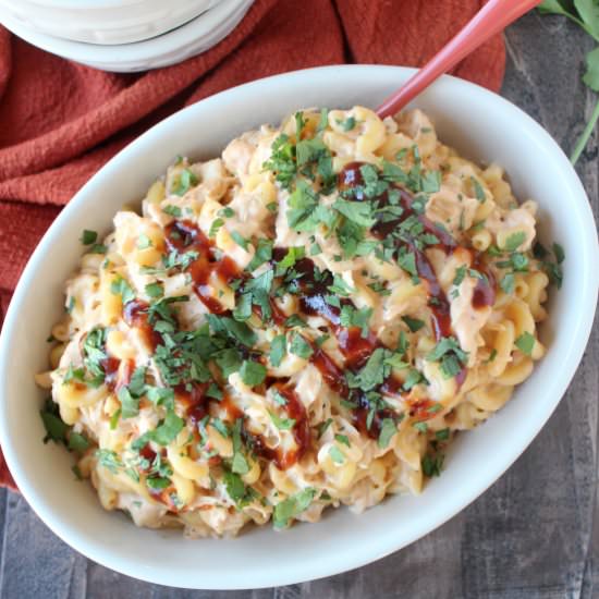 BBQ Chicken Mac & Cheese