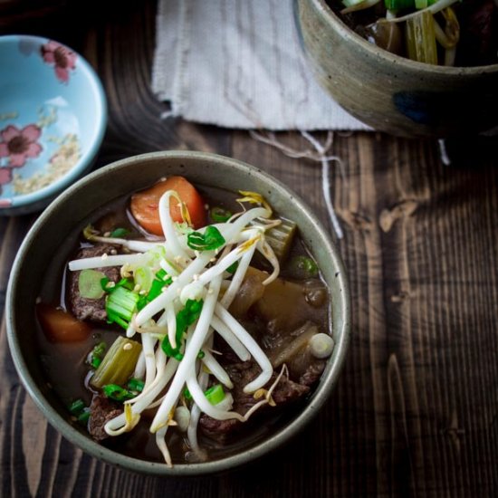 Slow Cooker Chinese Beef Stew