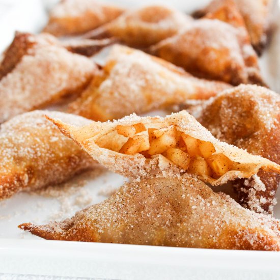 Apple Pie Wontons