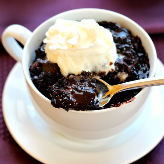 Slow Cooker Chocolate Pudding Cake