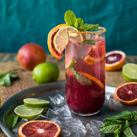 Blood Orange Mojito