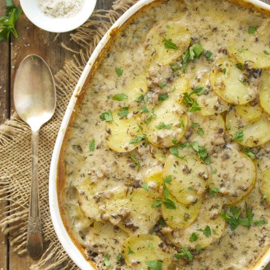 Hamburger Potato Hotdish