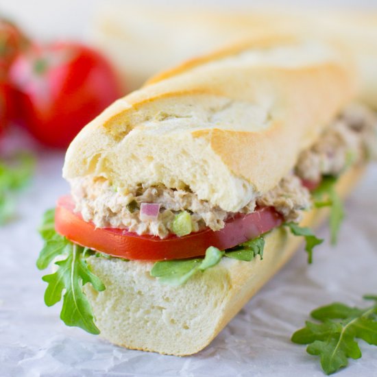 Classic Tuna Salad Sandwich