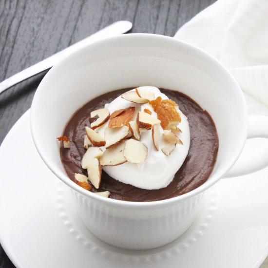 Chocolate Pots de Creme for Two