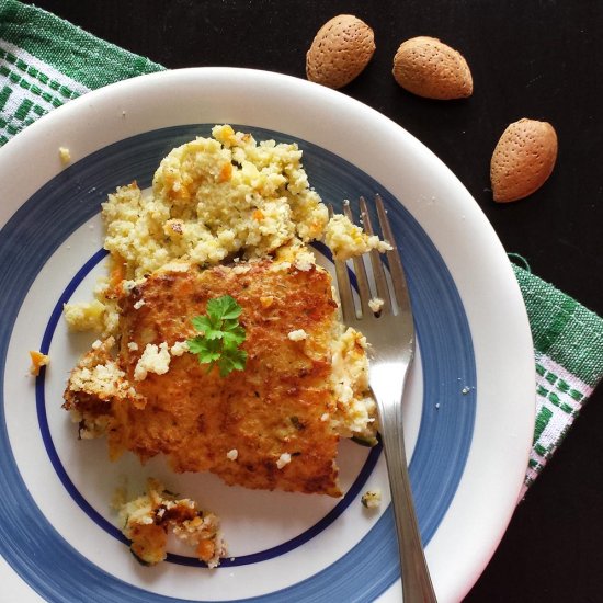 Millet and vegetables casserole