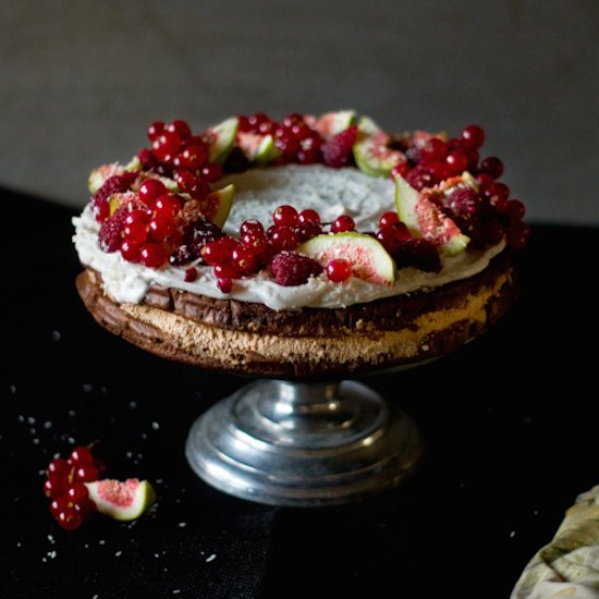 Gluten Free Black Bean Cake