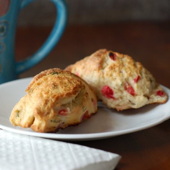 Strawberry Scones