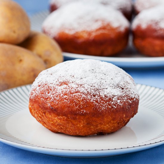 Sweet potato donuts