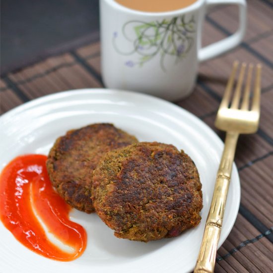 Broccoli Beetroot Cutlets