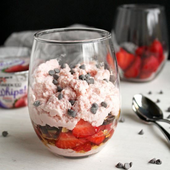 Strawberry Whipped Parfait