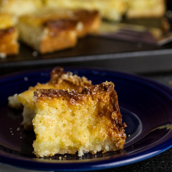 Gooey Lemon Chess Bars