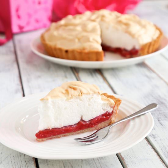 Raspberry Meringue Pie