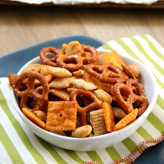 Spicy Chex Mix