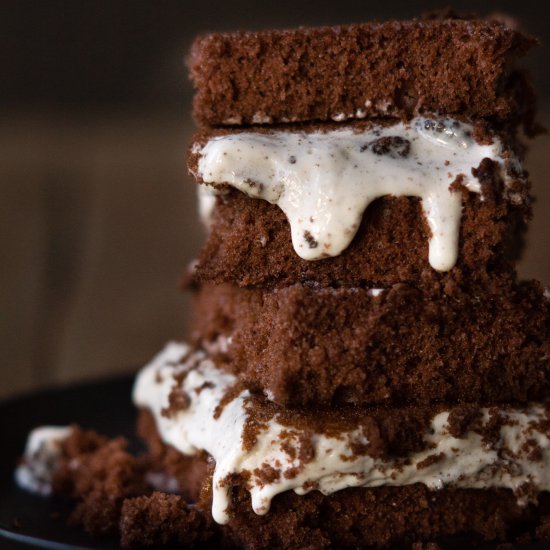 Cookies & Cream Ice Cream Sandwich