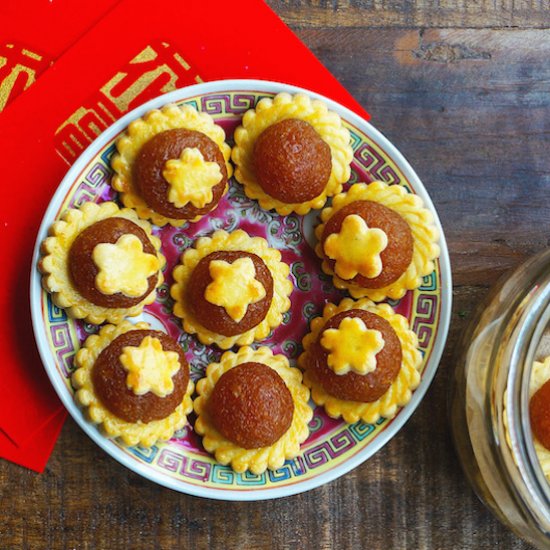 Open-Faced Pineapple Tarts