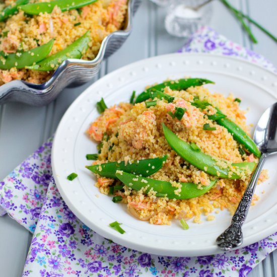 Orange Scented Cous Cous Salad