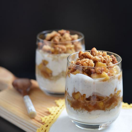 Quinoa Apple Parfait