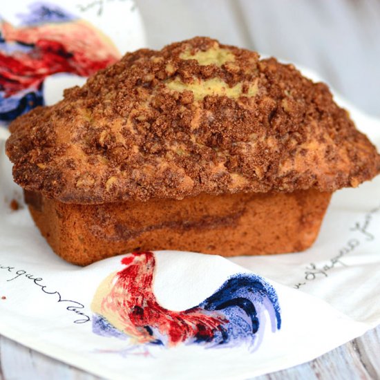 Banana Cinnamon-Swirl Bread