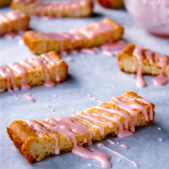 Blood Orange Tequila Shortbread