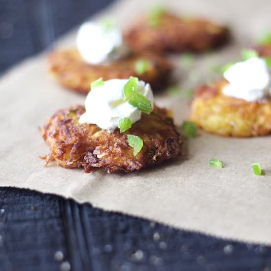 Potato and Cheese Latke