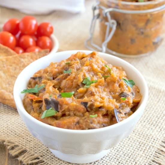 Roasted Eggplant Dip