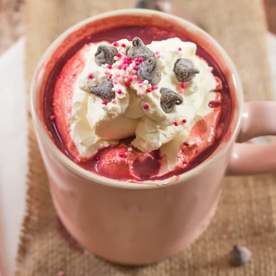 Red Velvet Hot Chocolate