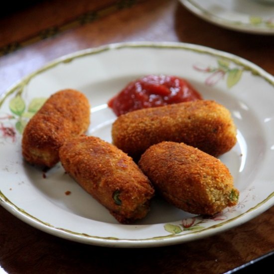 Fish Tapioca Cutlet