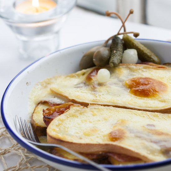 Cheesy Raclette